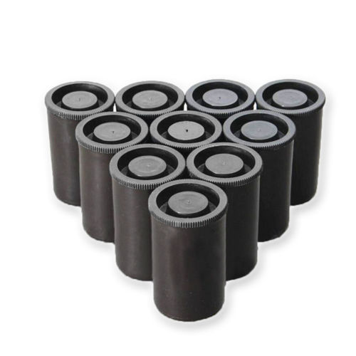 10-100x Plastic Empty Bottle Roll Film Case Seal Fishing Bait Cans Containers
