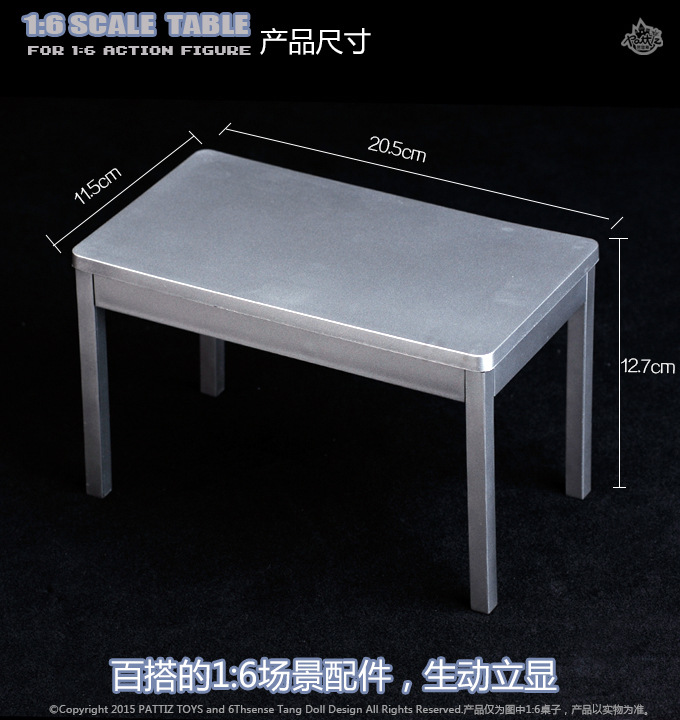 1 6 Scale Furniture Table Desk Chair For 12 Inch Action Figure 1 6 Scale Furniture Table Desk Chair For
