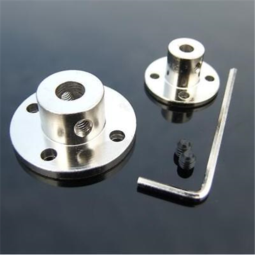 3mm-14mm Starr Flansch Kupplung Motor Führen Welle Stehlen Koppler Motor Stecker
